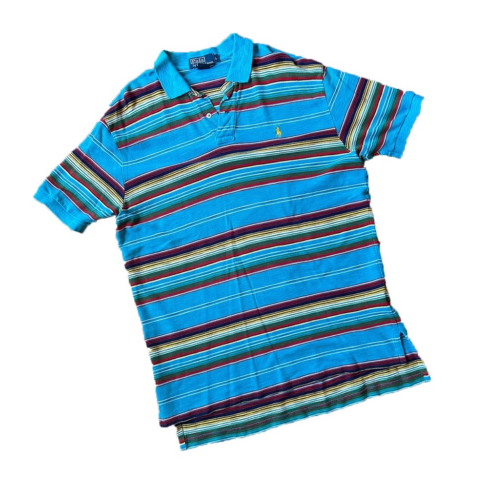 Striped Polo Ralph Lauren Collared Shirt